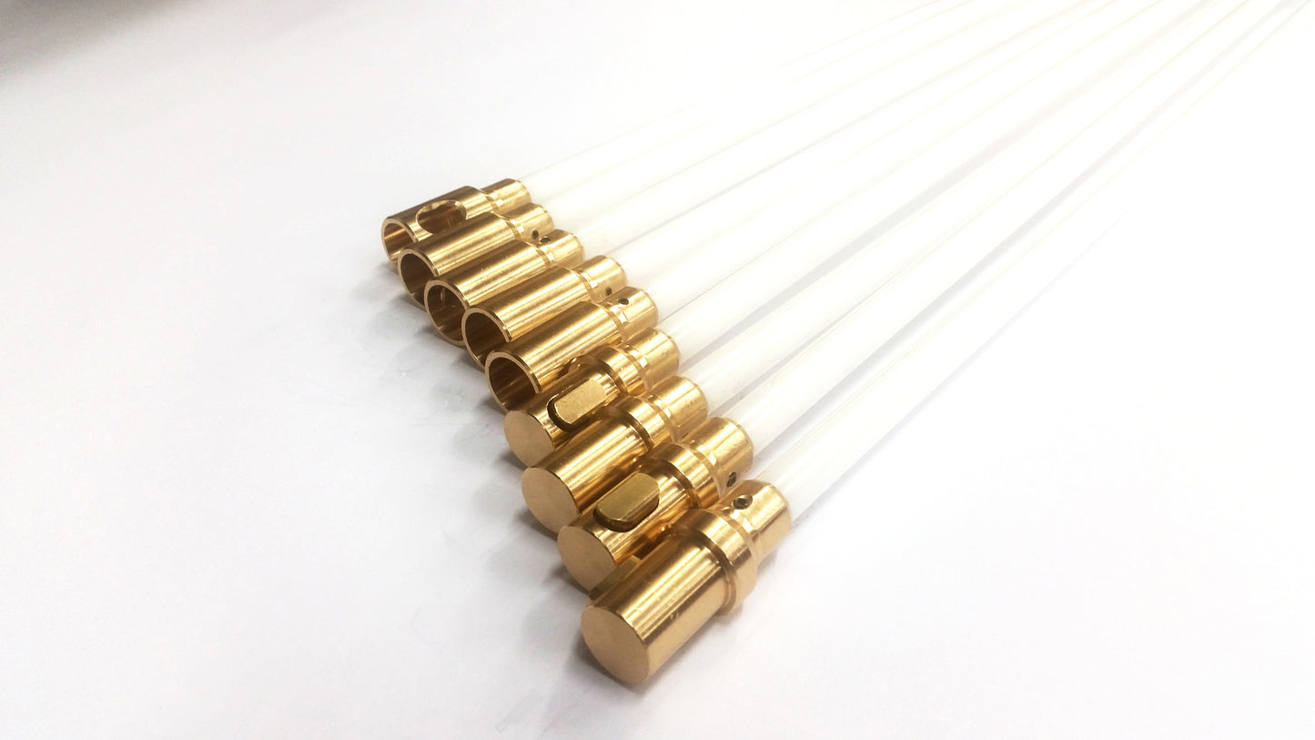 Eighteen Strand Ultimate Scrub Big Button Lock Head