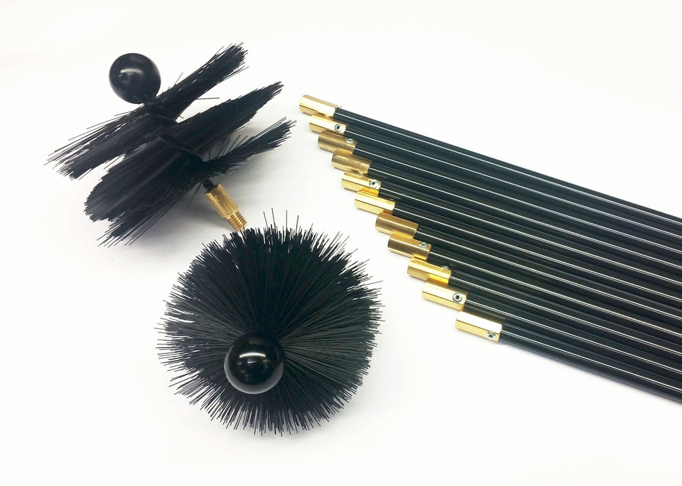 White Super Flex Rods / Black UltraFlex rods 1 Meter Single Rods Home