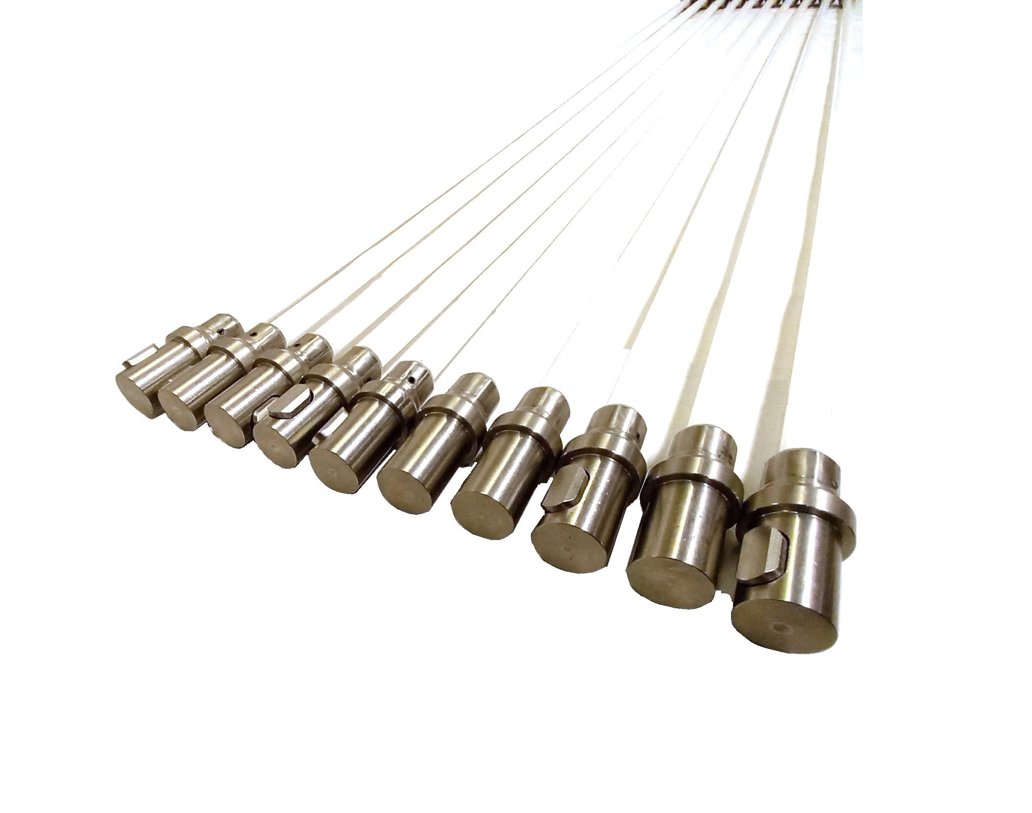 Big Button Lock Spare Rods 10mm 12mm 14mm 18mm Singles Stainless Steel ...