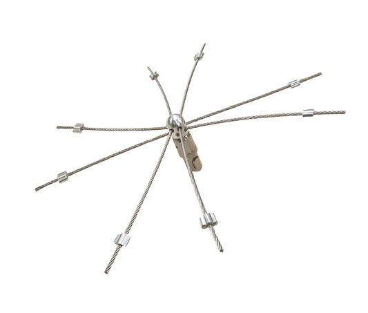 4 Strand Big Button Lock Wire Brush Head