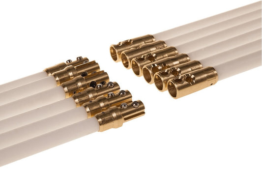 Double Lock Flue Flex Rods 10mm Liner Kit