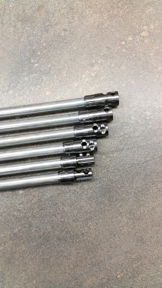 Double Lock Rods 12mm Aluminium Rods