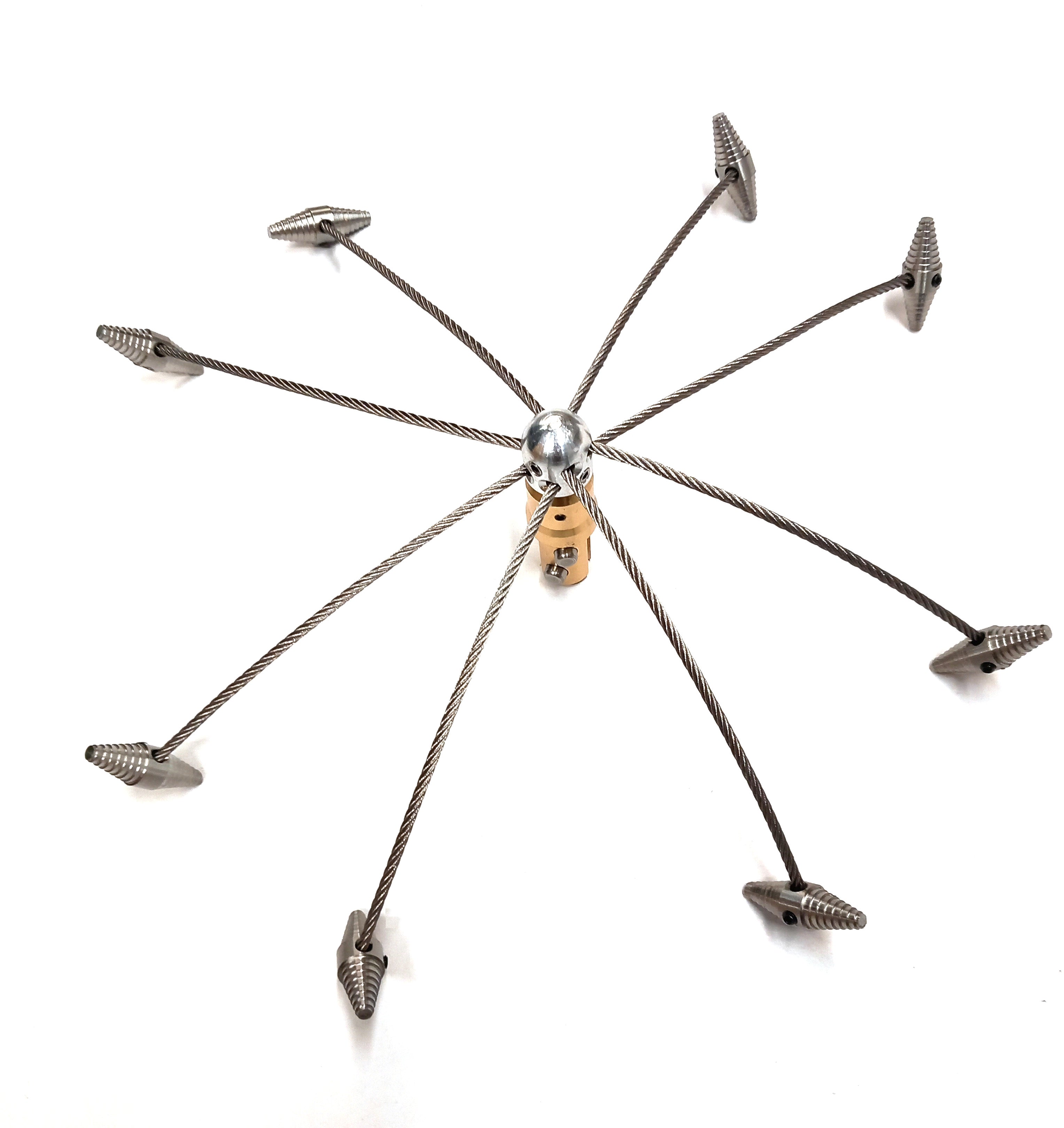 Button Open Rod 4 Strand Big Button Cone Chisel Bits Brush Head – Home of Flexible ...