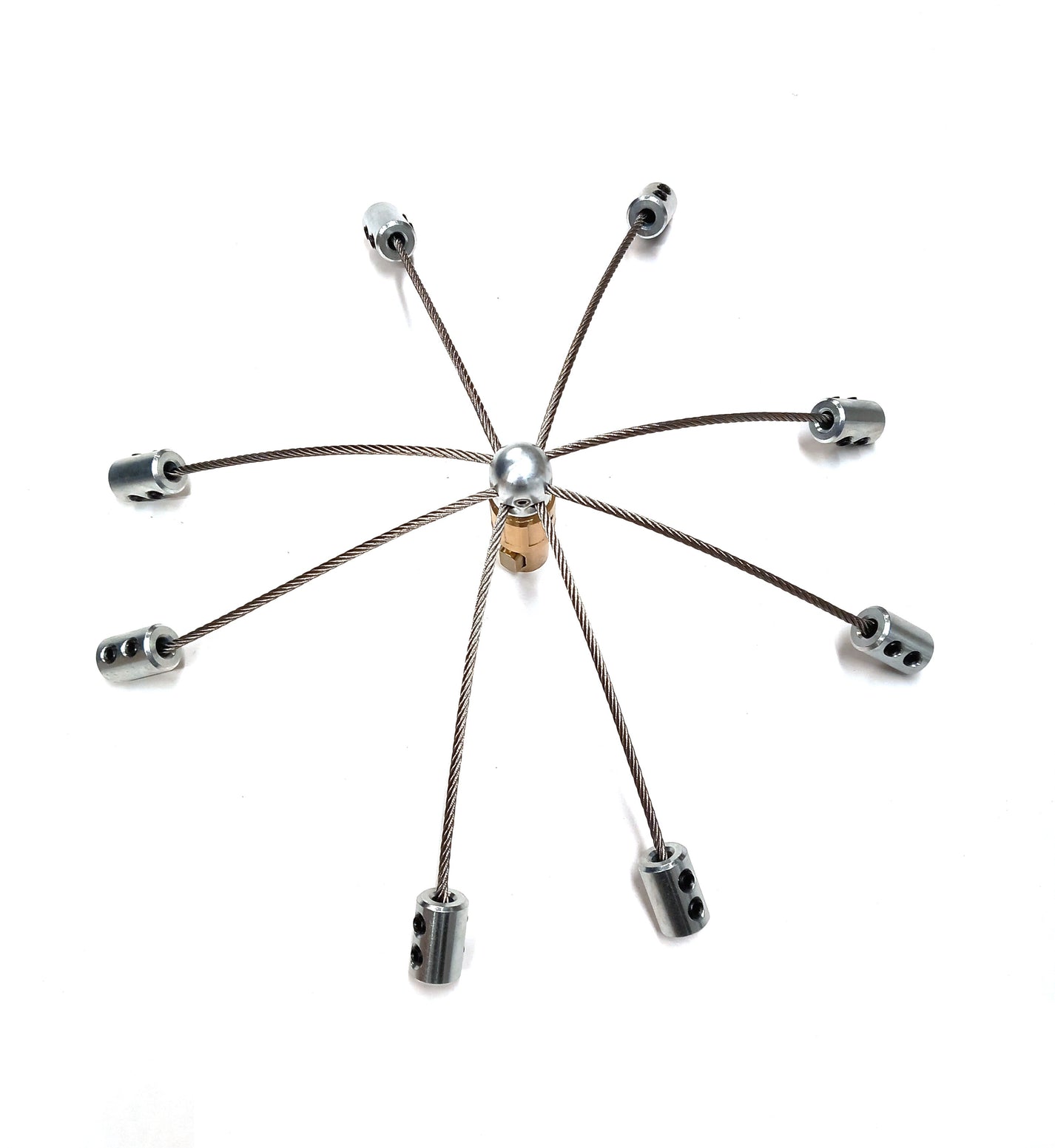 4 Strand Double Lock Weighted Brush Head Home of Flexible Chimney Rods