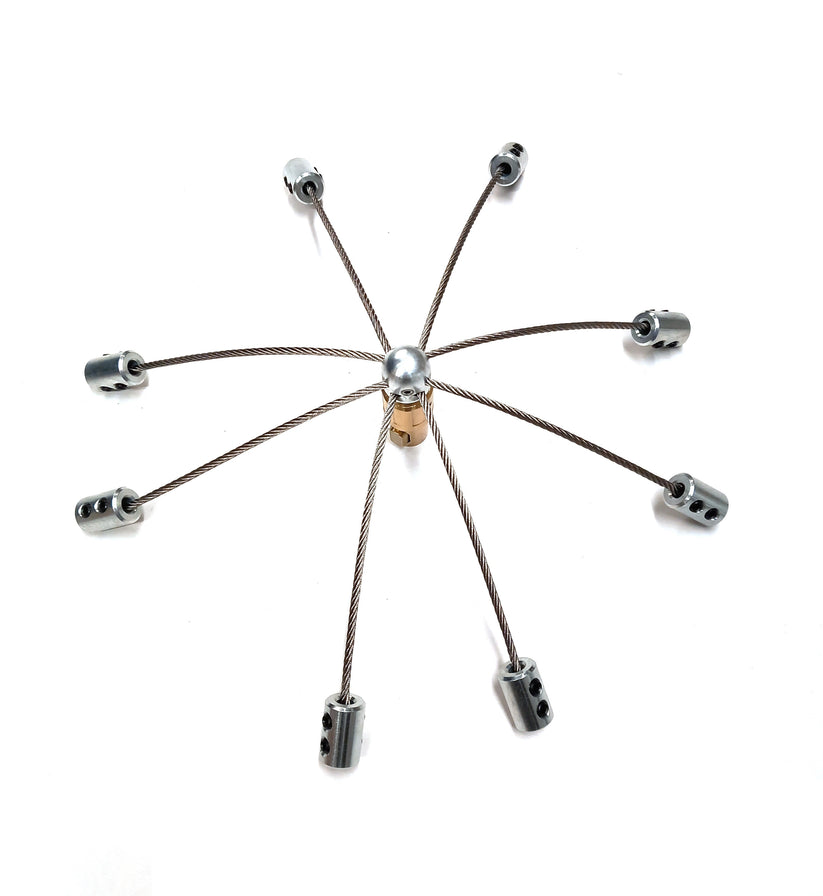 4 Strand Double Lock Weighted Brush Head Home of Flexible Chimney Rods